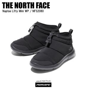 THE NORTH FACE ノースフェイス スノーブーツ NUPTSE LIFTY MINI WP ヌプシリフティミニWP NF52080 ブラック