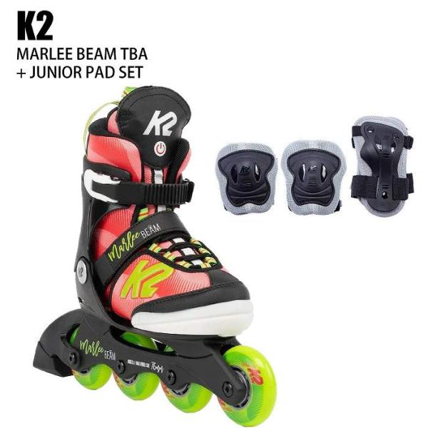 K2 ケーツー インラインスケート ジュニア MARLEE BEAM マーリー ビーム TBA + ...