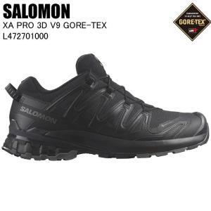 SALOMON サロモン L47270100 XA PRO 3D V9 GTX BLACK/PHANTOM/PEWTER サロモンスニーカー スニーカー シューズ 靴 メンズ