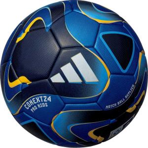 ADIDAS アディダス サッカーボール コネクト24 プロ キッズ U12 4号球 メタリックブルー AF480B B B サッカー ボール｜moriyamasports