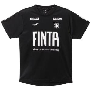 FINTA フィンタ プラクティスシャツ FT8514 ブラック サッカー サッカーウェア