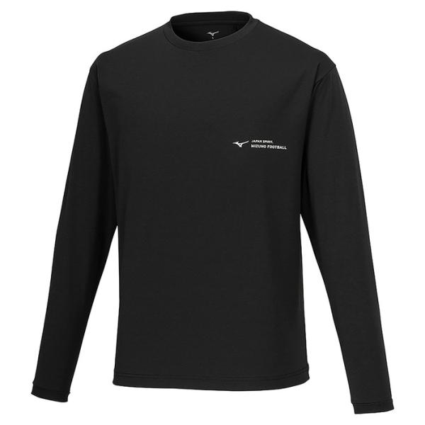 MIZUNO PRO OFF TEE L/S J P2MAB06609 09 ブラック サッカー Ｔ...