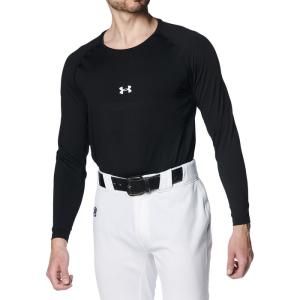 UNDERARMOUR アンダーアーマー ヒートギア コンフォート フィッティド 1384731 001 BLK 野球 アンダーシャツ｜moriyamasports