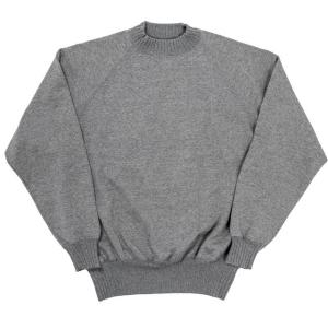 WORKERS/ワーカーズ Raglan Sweater Grey｜morleyclothing