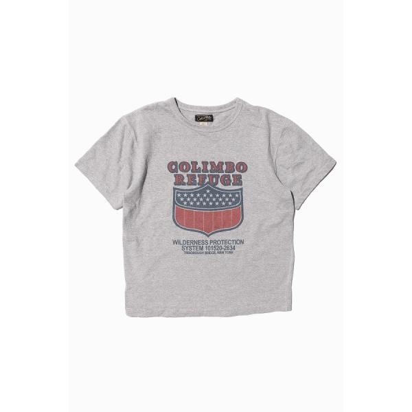 COLIMBO/コリンボ LUNA-PARK PRINTED TEE Mock Gray