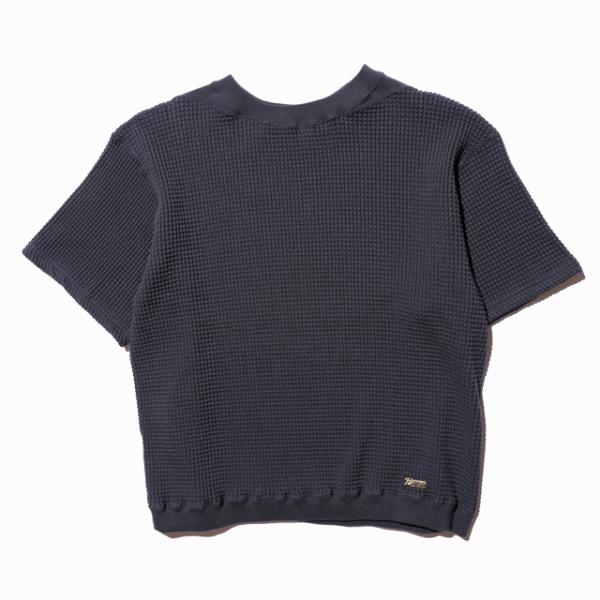 COLIMBO/コリンボ St. Peter Port Waffle Tee Navy Blue