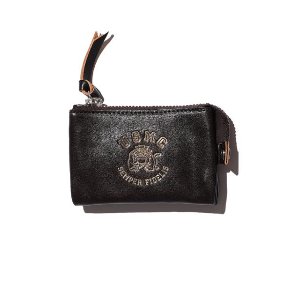 COLIMBO/コリンボ Battery Park Coin Case Black