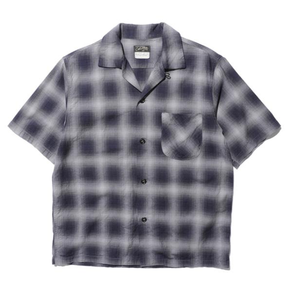 COLIMBO/コリンボ Modest Open Collar Shirt "Indigo Ombr...