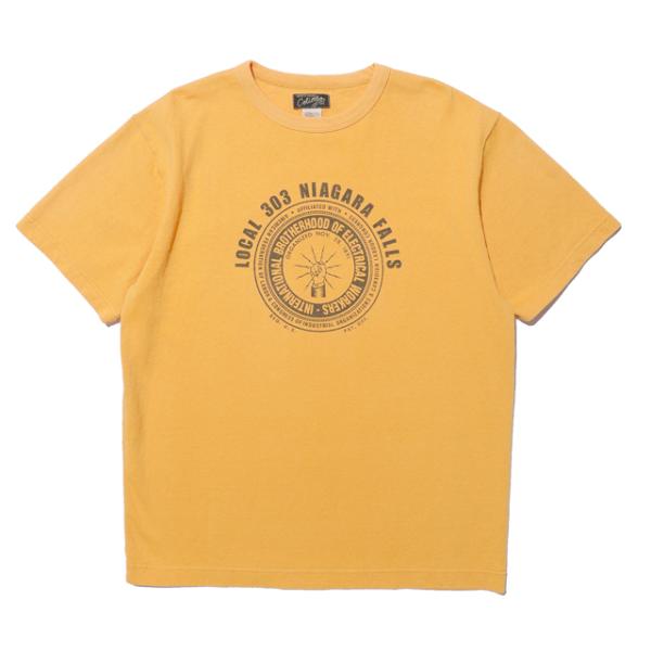 COLIMBO/コリンボ Norwalk Cotton Tee =LOCAL 303= Gold