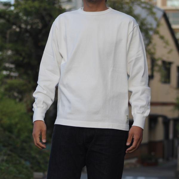 COLIMBO/コリンボ Roughlock L/S-Tee Ivory White