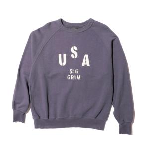 【先行ご予約商品】 COLIMBO/コリンボ Lagergeld Sweat Raglan Sweat -USA SSG- Navy｜モーリークロージング ヤフーSHOP