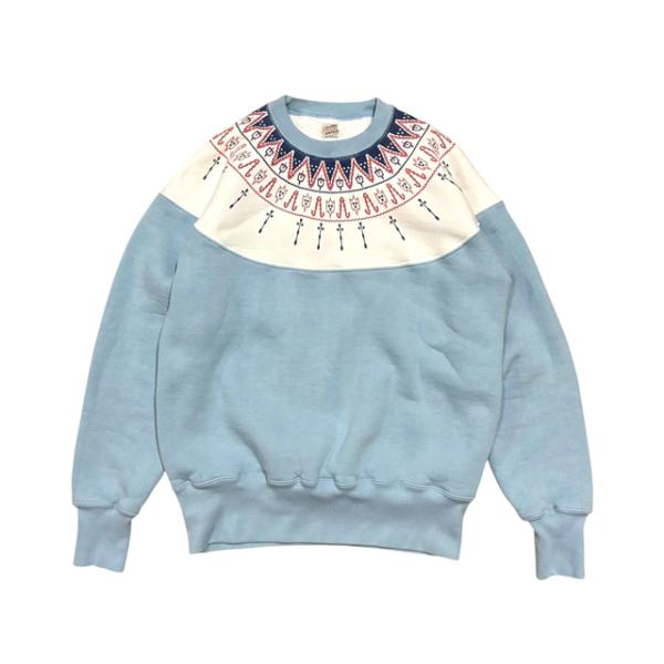 【先行ご予約商品】 COLIMBO/コリンボ Snowflake Sweat Powder Sax ...