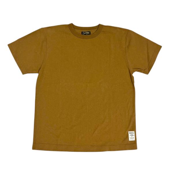 COLIMBO/コリンボ Norwalk Cotton Tee -Plain- Desert Och...