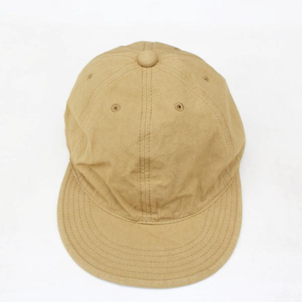 HIGHER/ハイヤーPOPLIN CAP MUSTARD