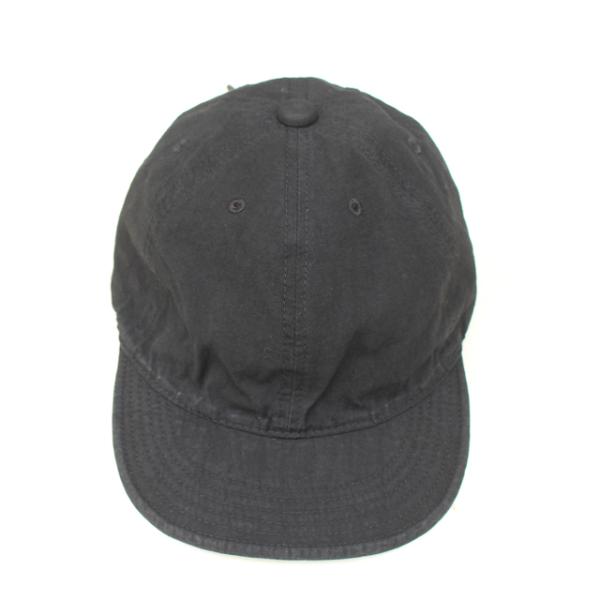 HIGHER/ハイヤーCOTTON LINEN WEATHER CAP BLACK