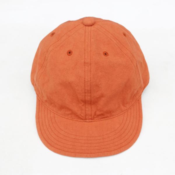 HIGHER/ハイヤーCOTTON LINEN WEATHER CAP APRICOT
