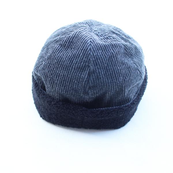 HIGHER/ハイヤー 8wel STRETCH CORDUROY BEANIE GRAY