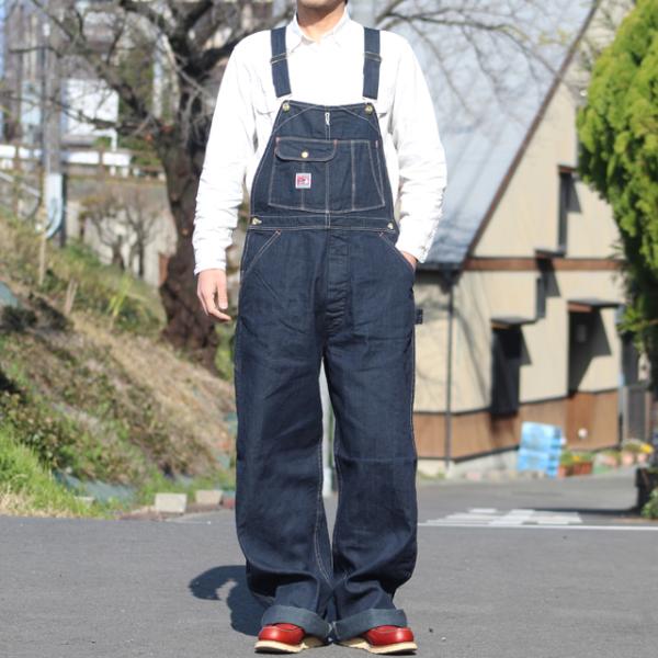 TCBジーンズ Wrecking Crew Pants / デニムオーバーオール
