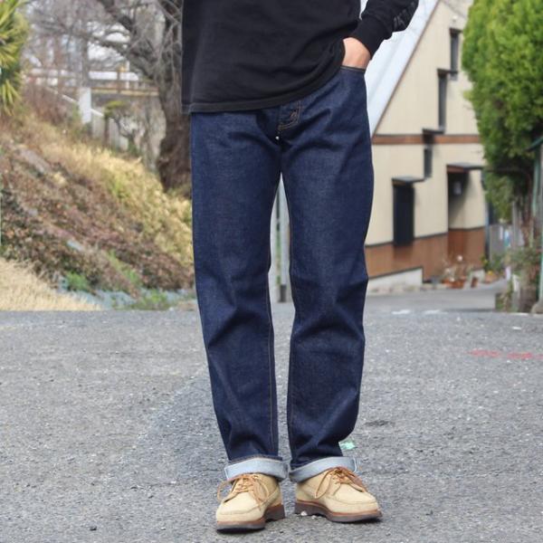 TCBジーンズ Pre-shrunk jeans (type 505) インディゴデニム