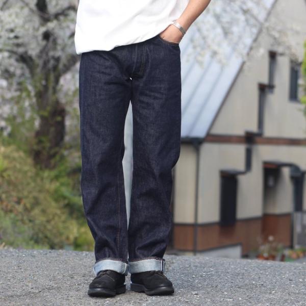 TCBジーンズ 50's jeans XXモデル ワンウォッシュ インディゴデニム(Indigo T...