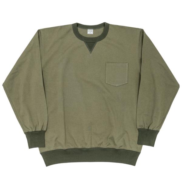 【先行ご予約商品】 WORKERS/ワーカーズ 2 PLY Sweat Shirt, OD