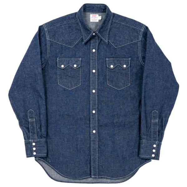 WORKERS/ワーカーズ Cats Family Western Shirt, 9.5 oz In...
