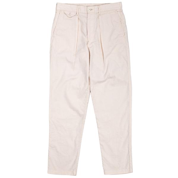 WORKERS/ワーカーズ Summer Trousers, 20, Ecru Linen Cott...