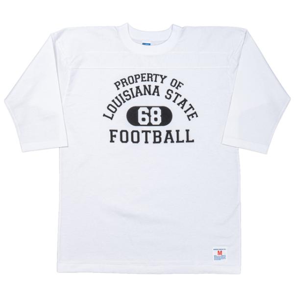 【先行ご予約商品】 WORKERS/ワーカーズ Football T, LOUISIANA, Whi...
