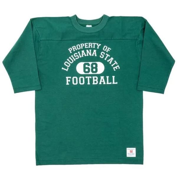 【先行ご予約商品】 WORKERS/ワーカーズ Football T, LOUISIANA, Gre...