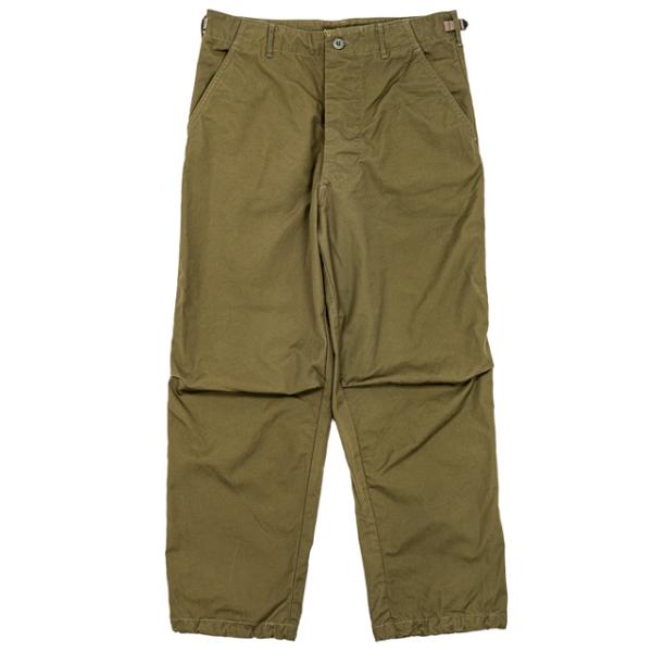 【先行ご予約商品】 WORKERS/ワーカーズ FWP Trousers, OD Poplin