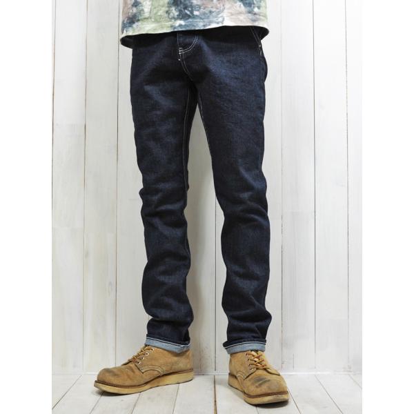 AYUITE(アユイテ) STRETCH SELVEDGE 5P OW DENIM PANTS スト...