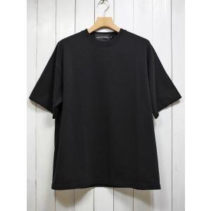 HIROYUKI OBARA(ヒロユキ オバラ) USC BIG T-SHIRT USコットン ビッグシルエット Tシャツ AU22S-J95 (ブラック) メンズ カジュアル 無地 AYUITE アユイテ｜morning-glow