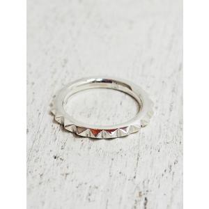 JOHNNY BUSINESS(ジョニービジネス) STUDS RING スタッズリング JR18S18S (15号) シルバー925 DA-P004S メンズ アクセサリー 送料無料｜morning-glow