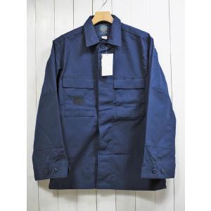 Tactical(タクティカル) DEADSTOCK U.S. COAST GUARD O.D.U SHIRT デッドストック US コーストガード ODU オペレーション シャツ (ネイビー) メンズ ミリタリー｜morning-glow