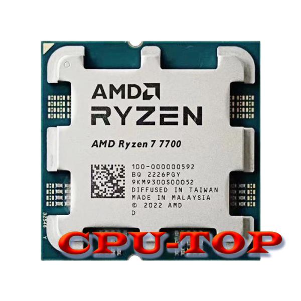Amd-CPUプロセッサAM5,コア16スレッド,CPUプロセッサ,AM5,7700 r7 7700...