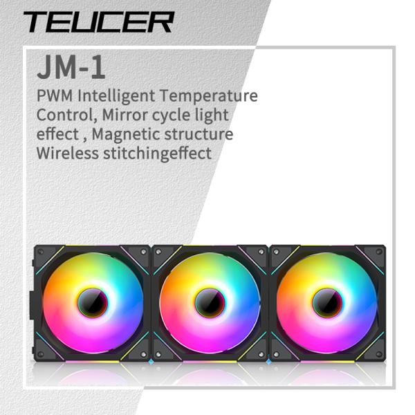 Tucer-冷却ケースファン,argbミラー,サイクルライト効果,ワイヤレスステッチ,pwm水冷,J...