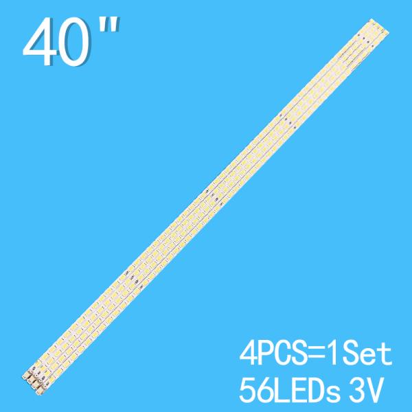 LEDバックライトストリップ,56ランプ,40s733 led40is97n 40tf1C LJ64...