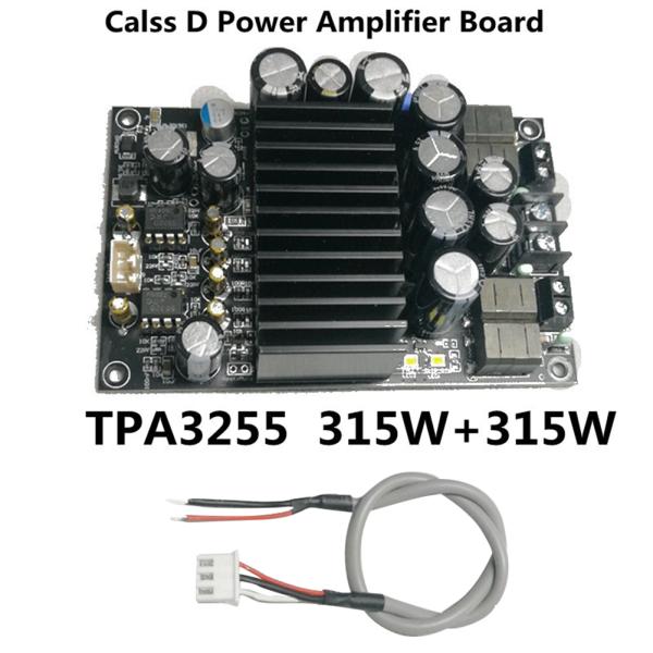 Tpa3255デジタルアンプボード、サブウーファー、2.0チャンネル、ハイパワー、カースピーカー、ホ...