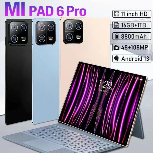 Mi pad 6プロタブレット,11インチ,Android 13, PC,グローバル,5g,wifi...