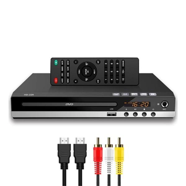 HDMI互換のav出力,ホームsvcdプレーヤー,すべてのリージョンを備えたテレビ用DVDプレーヤー...