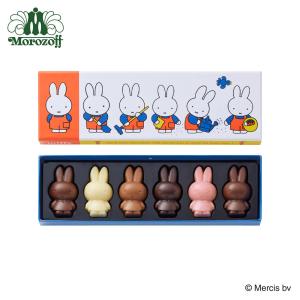 モロゾフ ミッフィープレーンチョコレート 6個入