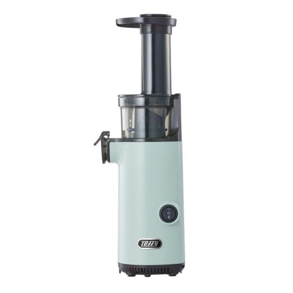 Toffy/トフィーミニスロージューサー K-BD4（ペールアクア） 小型 コンパクト フルーツ 野...