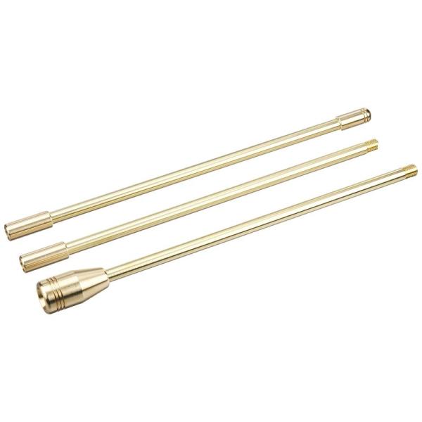 野良道具製作所 ALL真鍮製火吹き棒 「野良ブラスター」 ロングver. 3本継90cm ゴールド