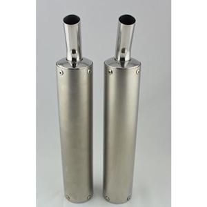 nsr80用チャンバー サイレンサー社外 NS-1/NS50F/NSR50/NSR80/NSR125/NSR250 アルミサイレンサー