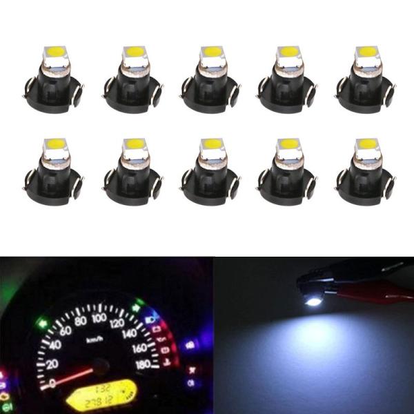 T4.7 LED ライト ダッシュボード メーターパネルライト 電球 計器灯 1210 1SMD l...