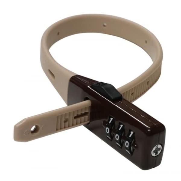 川住製作所 SOKULOCKショート ベージュ SL-02BG 電動アシスト自転車用バッテリー盗難防...