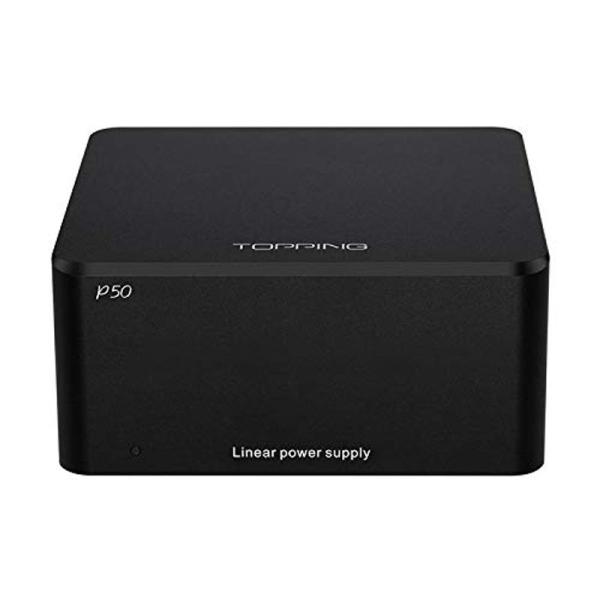 TOPPING P50 低ノイズリニア電源 D50 D50s DX3 Pro D30に適応 (ブラッ...