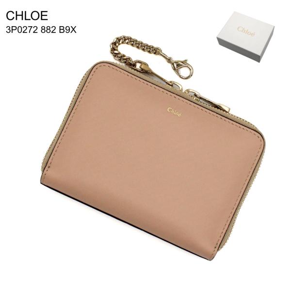 Chloe クロエ 3P0272 882 B9X PORTEFEUILLE 財布 ラウンドファスナー...