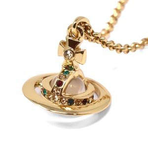 Vivienne Westwood ヴィヴィアン ウエストウッド 63020098-R001-CN NEW PETITE ORB PENDANT ネックレス ネック レディース｜mosh