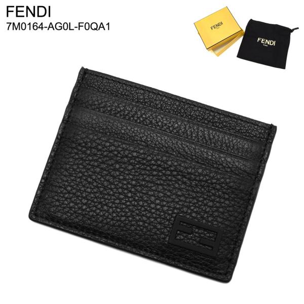 FENDI フェンディ 7M0164-AG0L-F0QA1 カードケース フラット 定期入れ メンズ